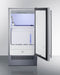 18" Wide Clear Icemaker