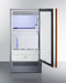 18" Wide Clear Icemaker (Panel Not Included)