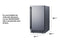 18" Wide Outdoor Clear Icemaker, ADA Compliant