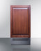 18" Wide Clear Outdoor Icemaker (Panel Not Included)