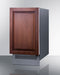 18" Wide Clear Outdoor Icemaker (Panel Not Included)