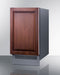 18" Wide Clear Outdoor Icemaker (Panel Not Included)