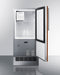 15" Wide 25 lb. Drain-Free Icemaker (Panel Not Included)