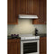 36Inch Convertible UnderCabinet Range Hood, 300 Max Blower CFM,