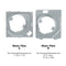 QuicKit Bath Fan Replacement Motor and Cover/Grille, 60 CFM