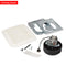 QuicKit Bath Fan Replacement Motor and Cover/Grille, 60 CFM