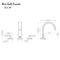 Autograph Edition Bliss Widespread Bath Faucet In Champagne Bronze
