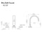 Autograph Edition Bliss Widespread Bath Faucet In Matte Black