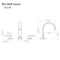 Autograph Edition Bliss Widespread Bath Faucet In Polished Gold