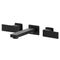 Autograph Edition Bliss Wall Mount Bath Faucet In Matte Black