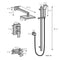 Bliss Rainfall Shower System