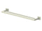 Bliss Double Towel Rail In Brushed Nickel