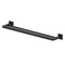 Bliss Double Towel Rail In Matte Black
