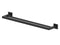 Bliss Double Towel Rail In Matte Black