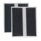 Genuine Replacement Charcoal Filter for Range Hoods, 10-13/16" X 13-5/16", Fits Select Models, (2-Pack)