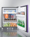 24" Wide Refrigerator-Freezer, ADA Compliant