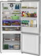 30" 16.1 cu.ft. Counter-Depth Bottom Freezer Refrigerator, Pocket Handle, ENERGY STAR®