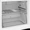 30" 16.1 cu.ft. Counter-Depth Bottom Freezer Refrigerator, Pocket Handle, ENERGY STAR®