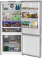 30" 16.1 cu.ft Counter-Depth Bottom Freezer Refrigerator, Pocket Handle, Ice Maker, ENERGY STAR®