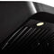 36 In. 600 Cfm Ducted Under Cabinet Range Hood In Black Stainless Steel