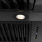 36 In. Black Stainless Steel Range Hood With Black Stainless Steel Handle
