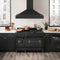 48 In. Black Stainless Steel Range Hood With Black Stainless Steel Handle