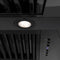 48 In. Black Stainless Steel Range Hood With Black Stainless Steel Handle