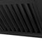 30 In. Convertible Vent Black Stainless Steel Wall Mount Range Hood