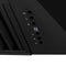 36 In. Ducted Vent Black Stainless Steel Wall Mount Range Hood