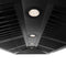Autograph Edition 48 In. Black Stainless Steel Range Hood With Champagne Bronze Handle