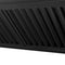 Autograph Edition 48 In. Black Stainless Steel Range Hood With Polished Gold Handle