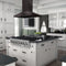 48 in. Convertible Vent Island Mount Range Hood