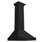 30 in. Convertible Black Stainless Steel Wall Mount Range Hood With Black Stainless Steel Handle