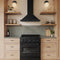 30 In. Convertible Vent Wall Mount Range Hood In Black Stainless Steel