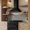 30 In. Convertible Vent Wall Mount Range Hood In Black Stainless Steel