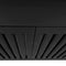 42 In. Convertible Vent Wall Mount Range Hood In Black Stainless Steel