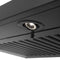 30 In. Crownsound™ Ducted Vent Wall Mount Range Hood In Black Stainless Steel With Built-in Bluetooth Speakers