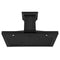 36 In. Crownsound™ Ducted Vent Wall Mount Range Hood In Black Stainless Steel With Built-in Bluetooth Speakers