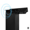24 In. Crownsound™ Ducted Vent Wall Mount Range Hood In Black Stainless Steel With Built-in Bluetooth Speakers