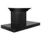 36 In. Crownsound™ Ducted Vent Wall Mount Range Hood In Black Stainless Steel With Built-in Bluetooth Speakers