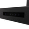 36 In. Crownsound™ Ducted Vent Wall Mount Range Hood In Black Stainless Steel With Built-in Bluetooth Speakers