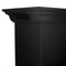 36 In. Crownsound™ Ducted Vent Wall Mount Range Hood In Black Stainless Steel With Built-in Bluetooth Speakers