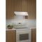 30Inch Convertible UnderCabinet Range Hood, 230 Max Blower CFM, White