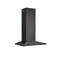 30-Inch Convertible Wall-Mount Low Profile Pyramidal Chimney Range Hood, 450 Max CFM
