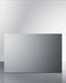 20" W x 24" H Stainless Steel Backsplash With Shelf