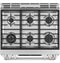 Café 30" Smart Slide-in, Front-control, Dual-fuel Range With Warming Drawer