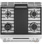 Café 30" Smart Slide-in, Front-control, Dual-fuel, Double-oven Range With Convection