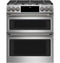 Café 30" Smart Slide-in, Front-control, Dual-fuel, Double-oven Range With Convection