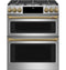 Café 30" Smart Slide-in, Front-control, Dual-fuel, Double-oven Range With Convection
