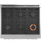 36" Smart Dual-fuel Commercial-style Range With 6 Burners (natural Gas)
